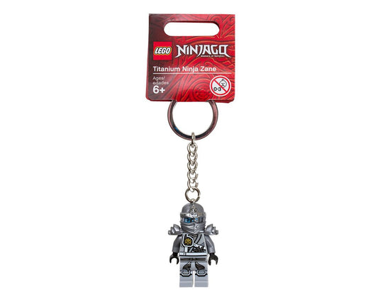 LEGO® NINJAGO™ Titanium Ninja Zane Key Chain (851352)