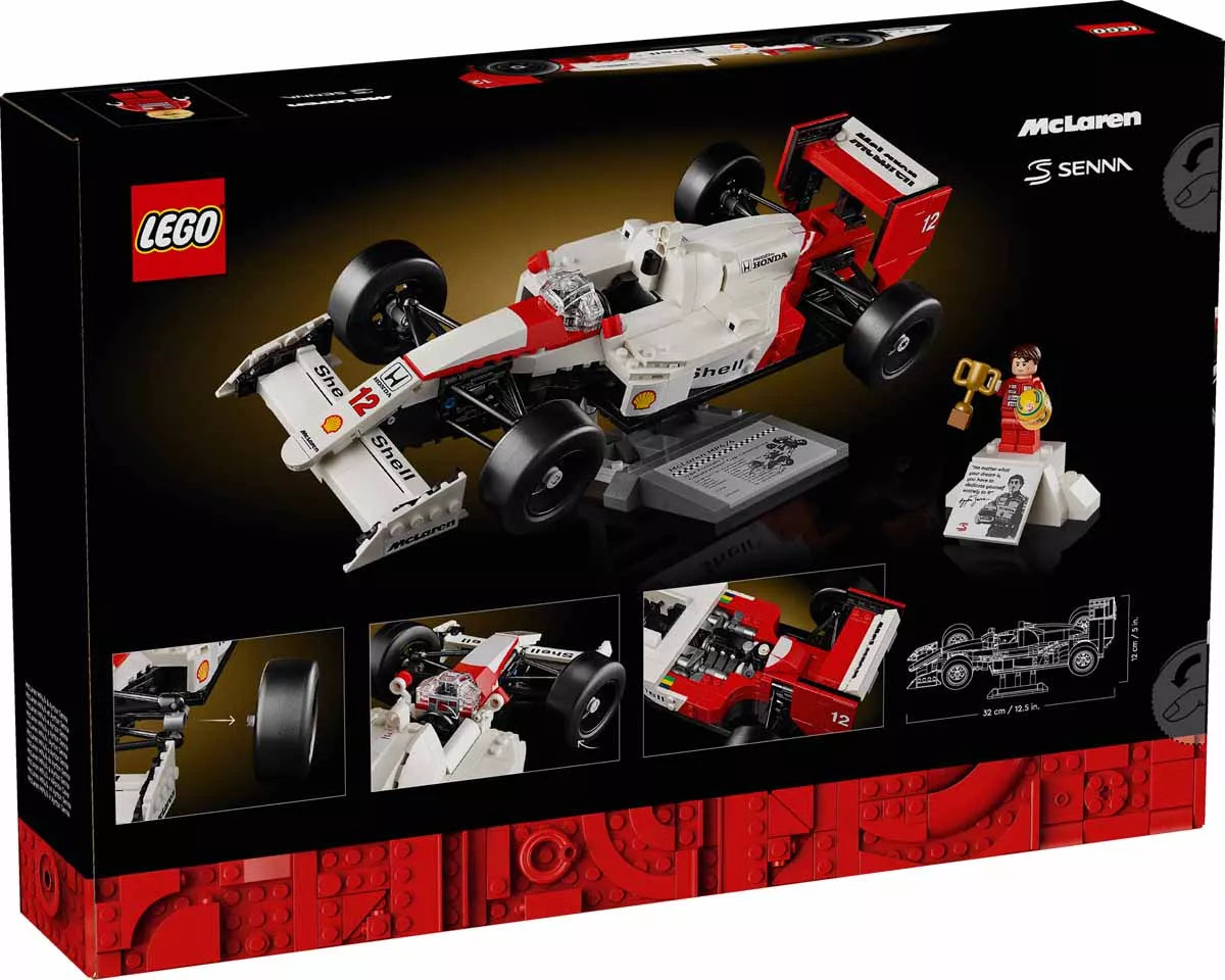 LEGO® ICONS™ - McLaren MP4/4 és Ayrton Senna (10330)