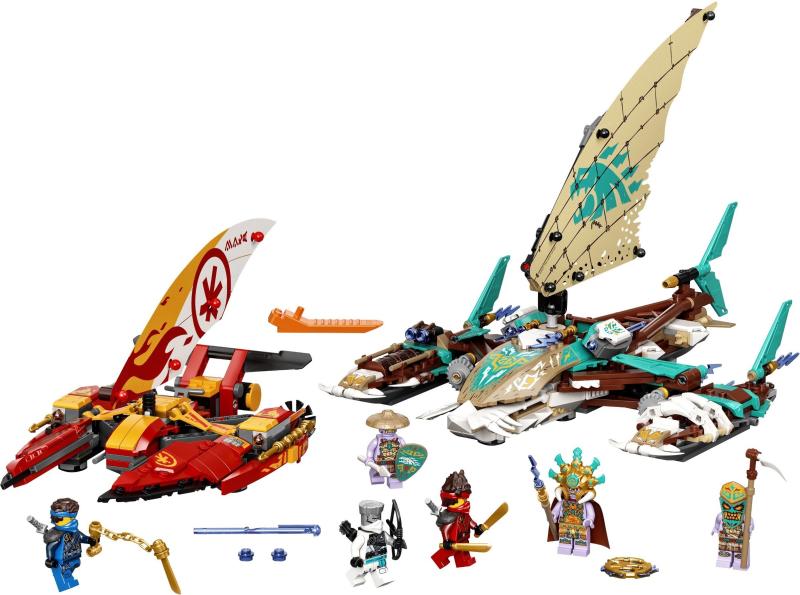 LEGO® NINJAGO® - Katamarán tengeri csata (71748)