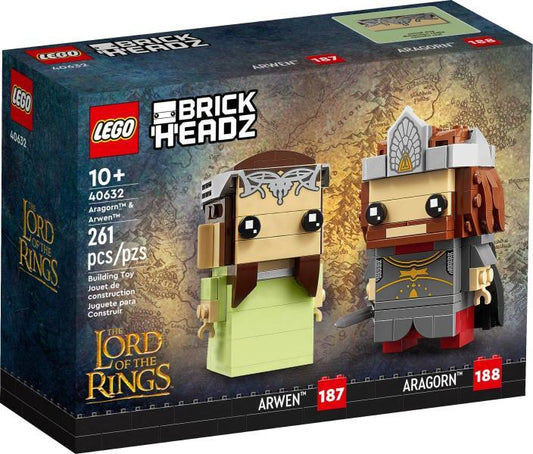 LEGO® BrickHeadz - A Gyűrűk Ura - Aragorn és Arwen (40632)