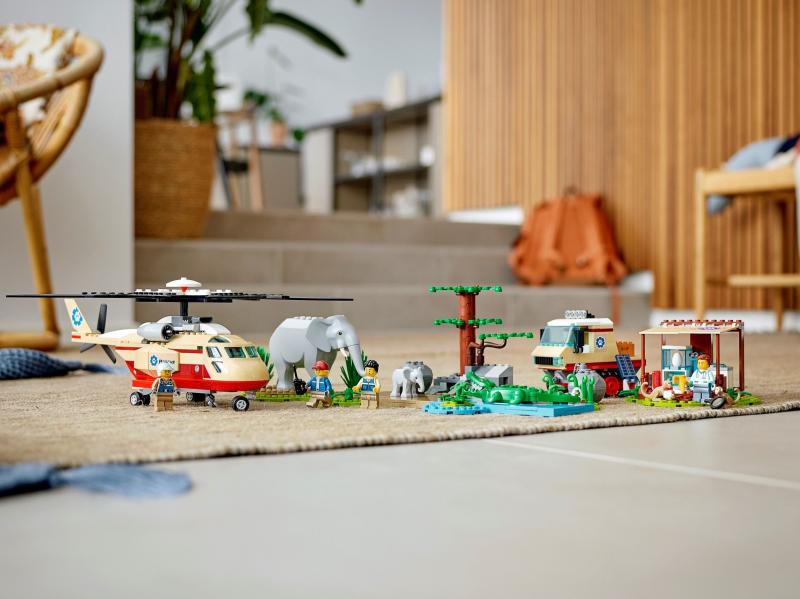 LEGO® City - Vadvilági mentési művelet (60302)