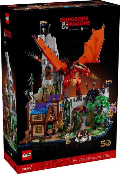 LEGO® Ideas - Dungeons & Dragons: A vörös sárkány meséje (21348)