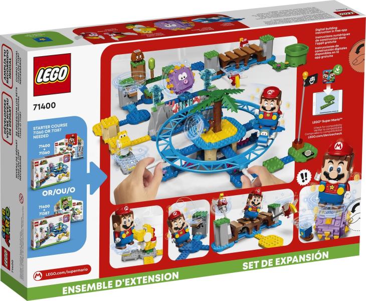 LEGO® Super Mario™ - Big Urchin tengerparti pálya kiegészítő (71400)