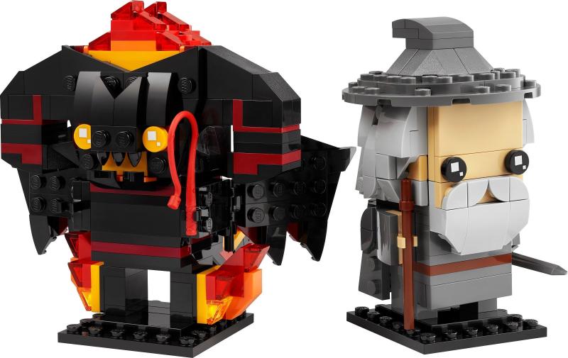 LEGO® BrickHeadz - A Gyűrűk Ura - Szürke Gandalf és Balrog (40631)