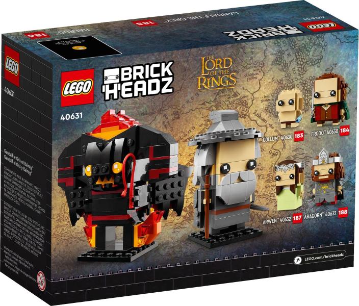 LEGO® BrickHeadz - A Gyűrűk Ura - Szürke Gandalf és Balrog (40631)