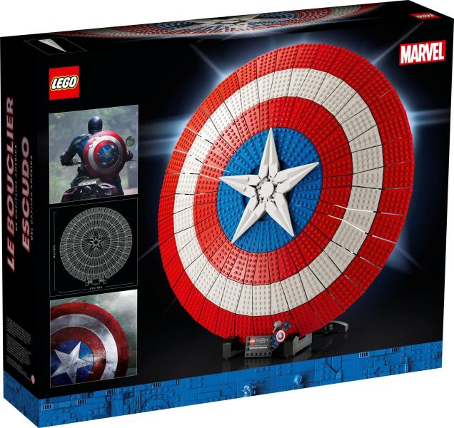 LEGO® Marvel - Amerika kapitány pajzsa (76262)