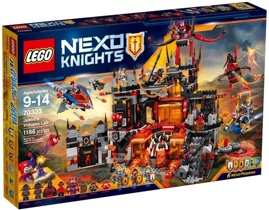 LEGO® Nexo Knights - Jestro vulkáni búvóhelye (70323)