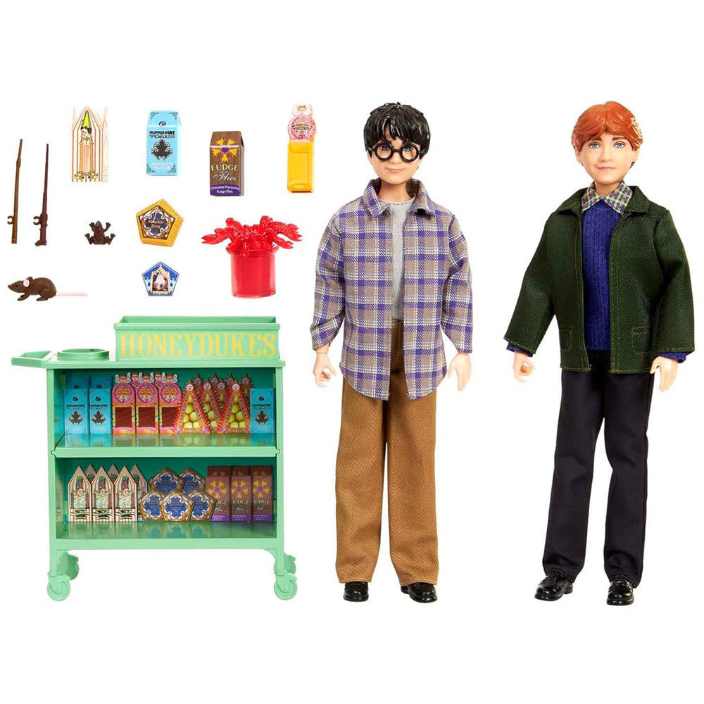 Mattel Harry Potter és Ron Weasley figura Roxfort vonaton Wizarding world (HND79)