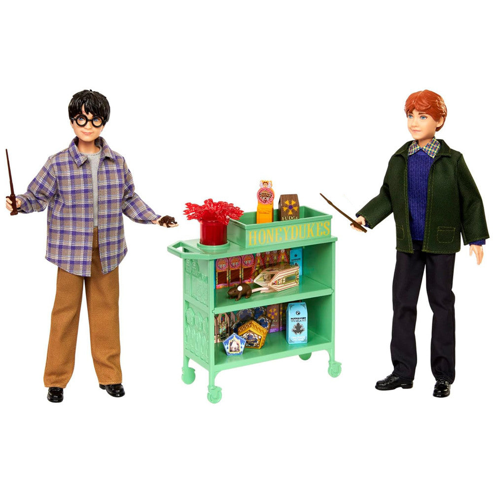 Mattel Harry Potter és Ron Weasley figura Roxfort vonaton Wizarding world (HND79)