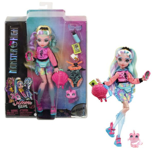 Mattel Monster High baba - Lagoona (HHK53)