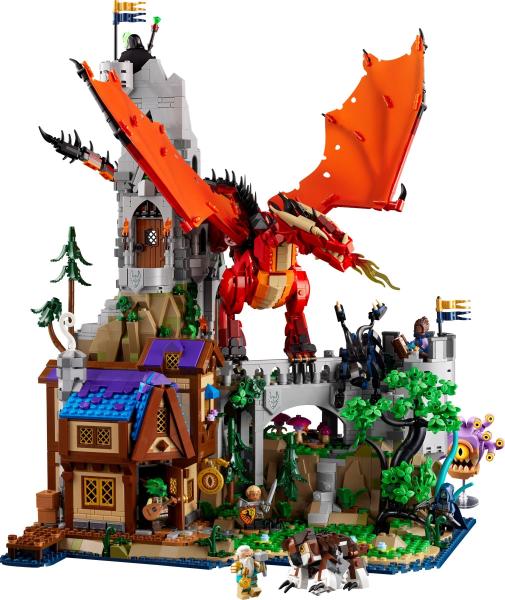 LEGO® Ideas - Dungeons & Dragons: A vörös sárkány meséje (21348)