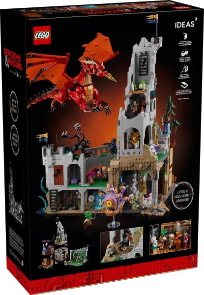 LEGO® Ideas - Dungeons & Dragons: A vörös sárkány meséje (21348)