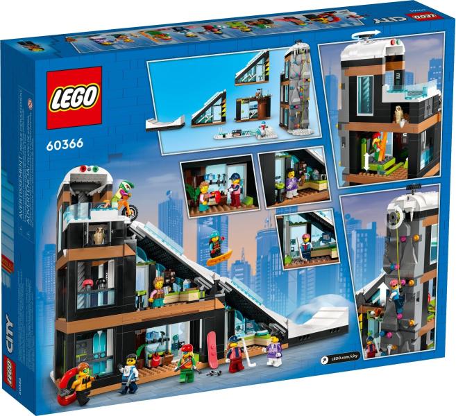 LEGO® City - Sí- és hegymászó központ (60366)