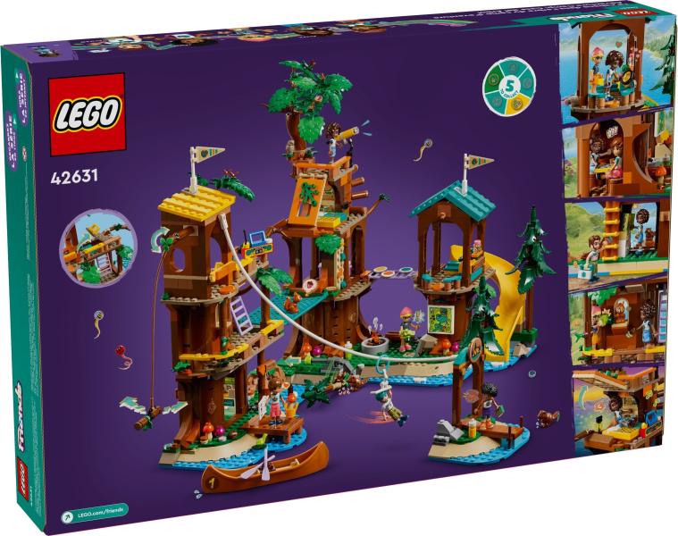 LEGO® Friends - Lombház a kalandtáborban (42631)