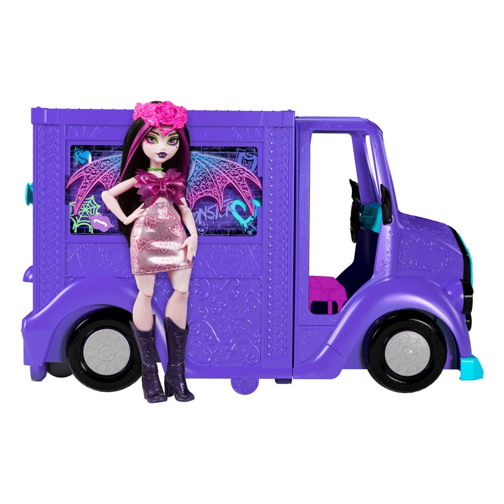 Mattel Monster High Játékkészlet Fangtastic Rockin’ Food Truck (HXH83)