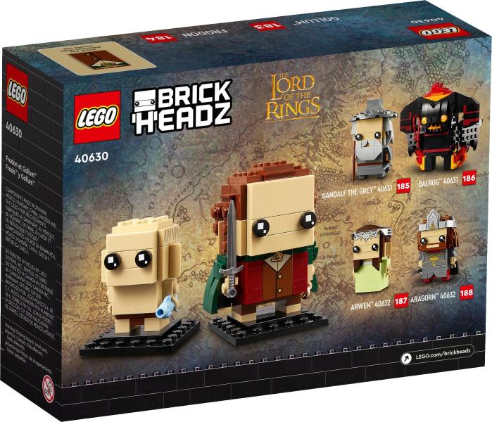 LEGO® BrickHeadz - A Gyűrűk Ura - Frodó és Gollam (40630)