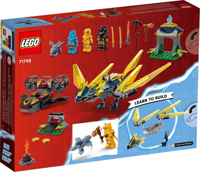 LEGO® NINJAGO® - Nya és Arin csatája a kis sárkány ellen (71798)