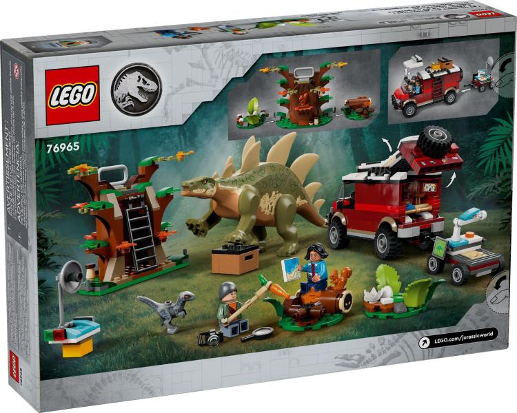 LEGO® Jurassic World - Dinóküldetések: A Stegosaurus felfedezése (76965)