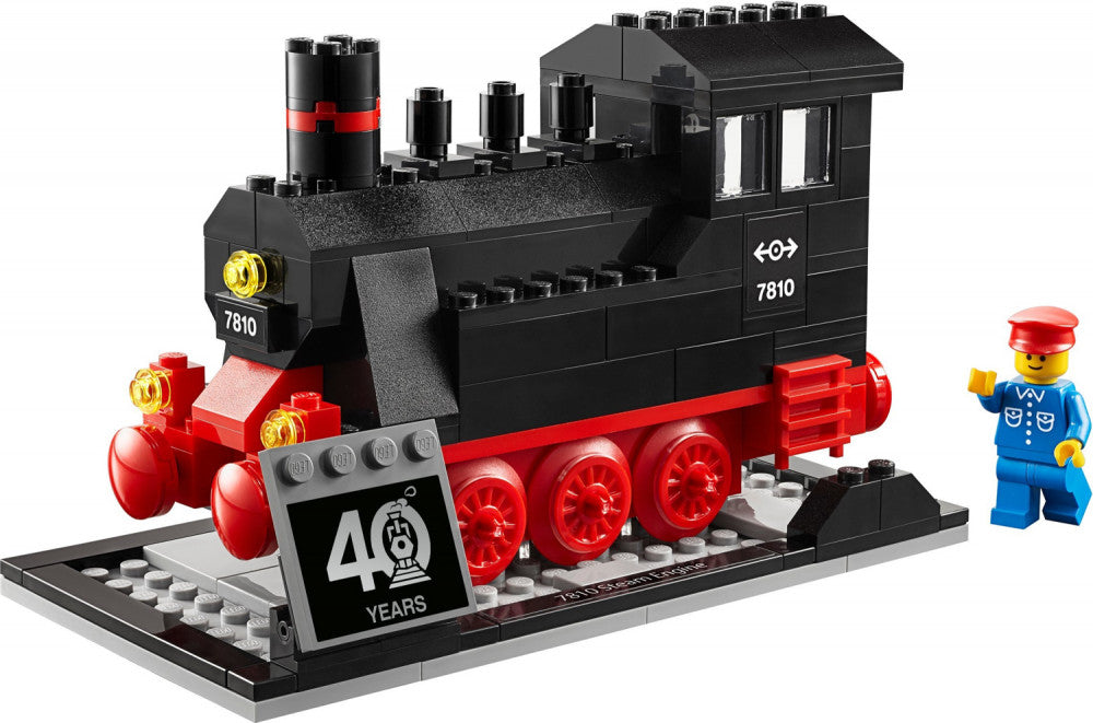 LEGO®  Gőzmozdony - 40 éves jubileumi vonatkészlet (40370)