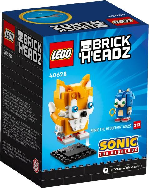 LEGO® BrickHeadz Sonic the Hedgehog - Miles Tails Prower (40628)