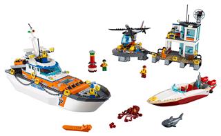 LEGO® City 60167 A parti őrség főhadiszállása