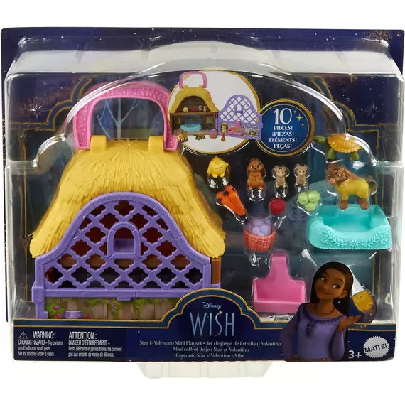 Mattel Disney Wish Star és Valentino mini játszószett kecskével, csillaggal (HRH75)