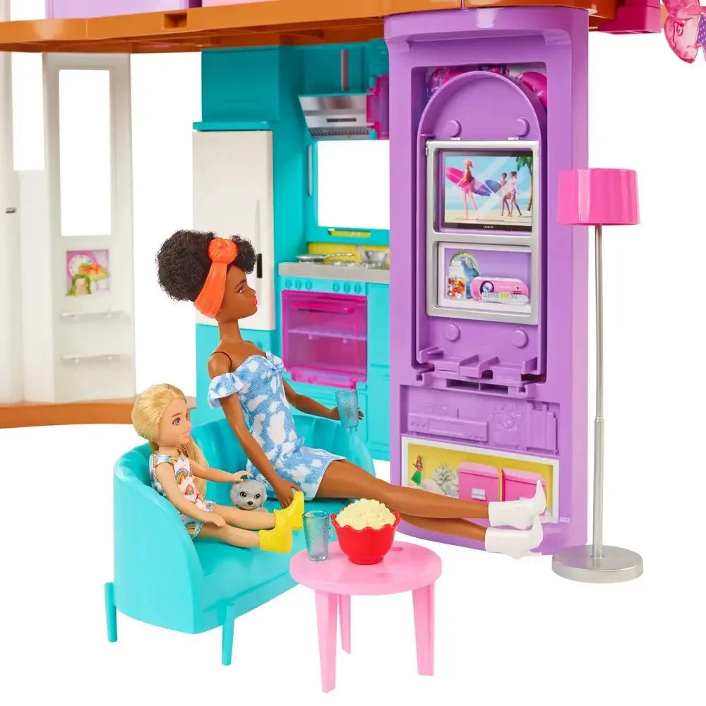 Mattel Barbie nyitható Malibu tengerparti álomház (HCD50)