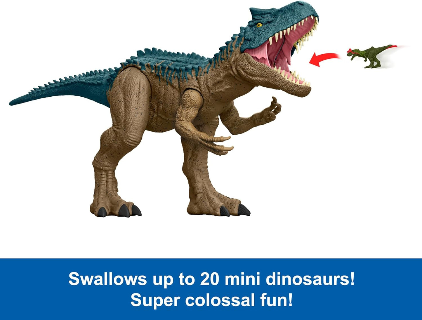 Mattel Jurassic World Chaos Theory Super Colossal Allosaurus (HRX53)