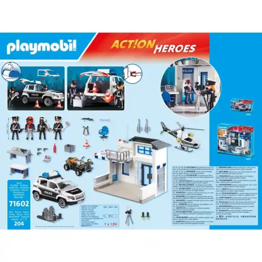 Playmobil - Action Heroes Rendőrkapitányság (71602)