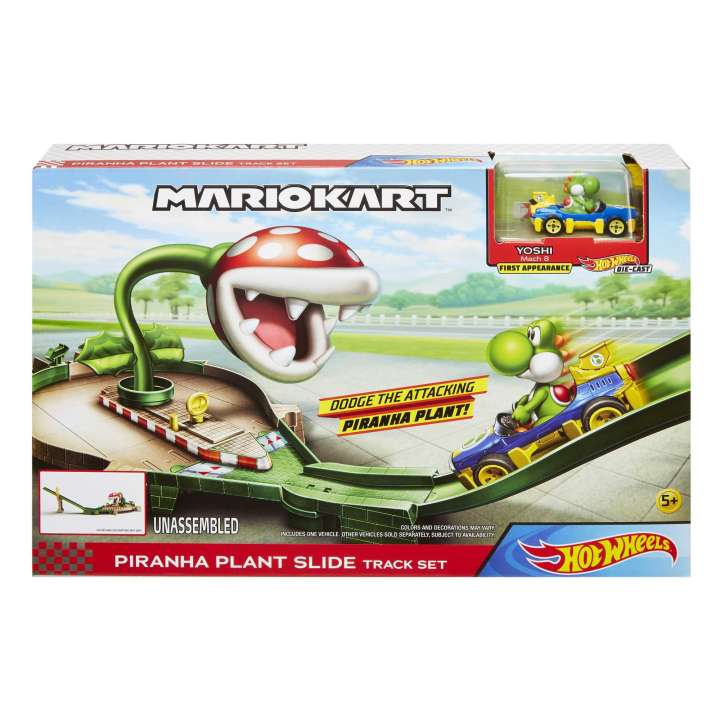 Mattel Hot Wheels Mario Kart piranha versenypálya (GFY47)