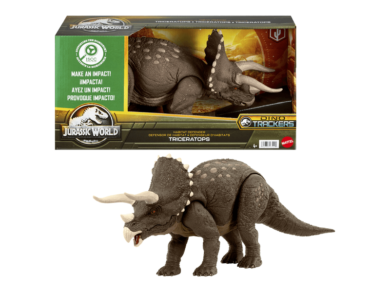 Mattel Jurassic World Sustainable Triceratops dinoszaurusz (HPP88)