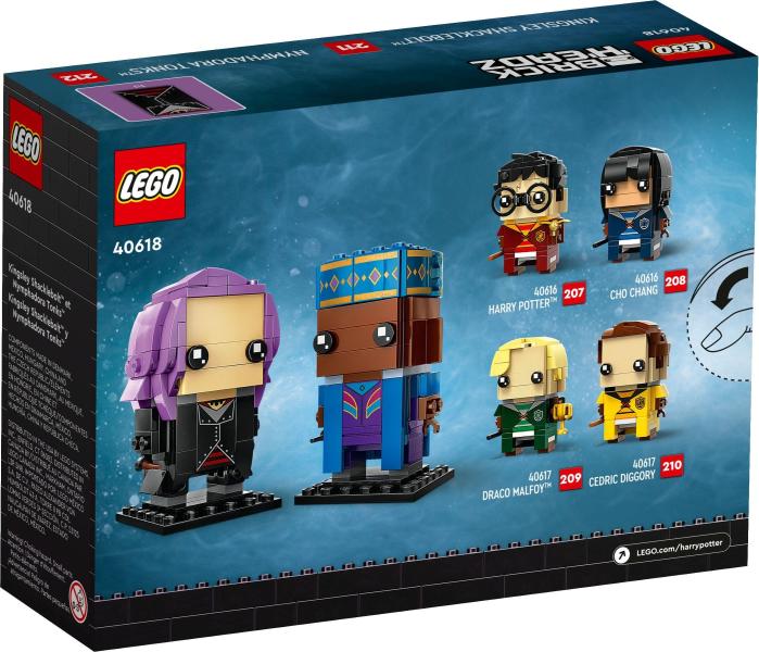 LEGO® BrickHeadz - Harry Potter™ - Kingsley Shacklebolt és Nymphadora Tonks (40618)