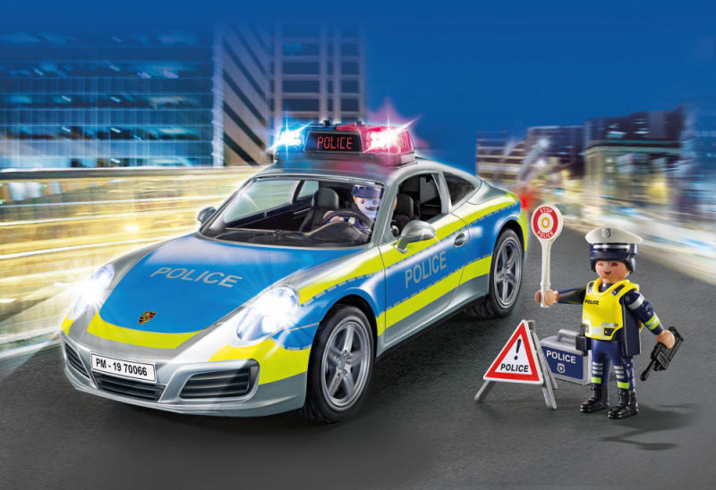 Playmobil Porsche 911 Carrera 4S Rendőrség (70066)