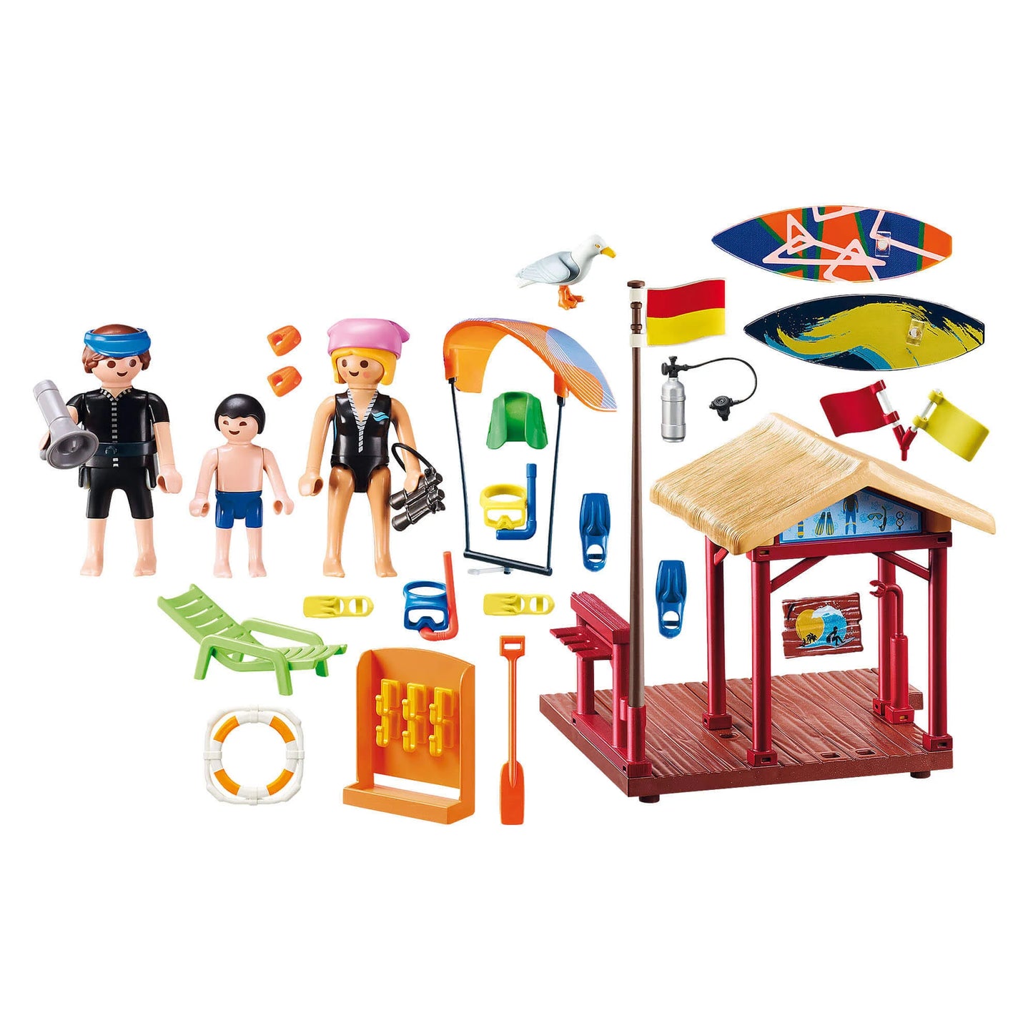 Playmobil - Family Fun Vízisport iskola (70090)