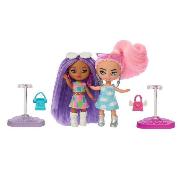 Mattel Barbie® Extra Mini Minis™ babacsomag öt mini baba (HPN09)