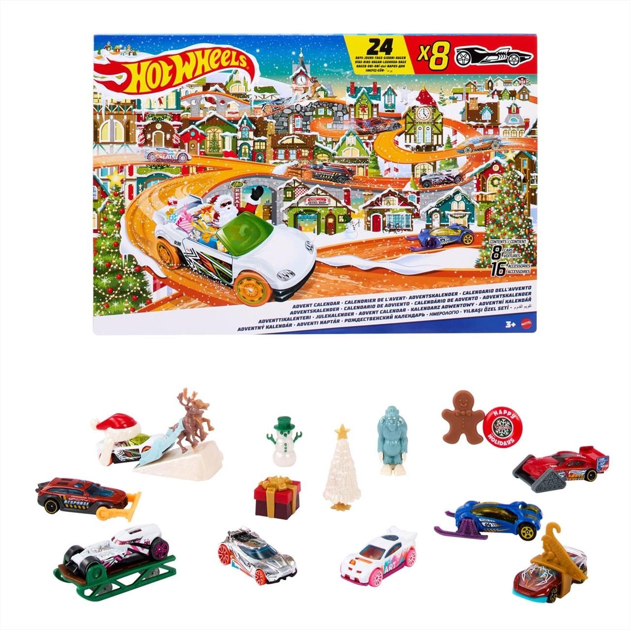 Mattel Hot Wheels Adventi naptár 2023 (HKL74)