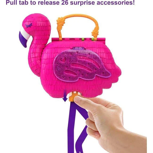 Mattel Polly Pocket flamingó bőrönd (HJN76)