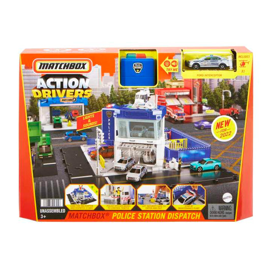 Mattel Matchbox™ Action Drivers™ Rendőrkapitányság Központ (HHW22)