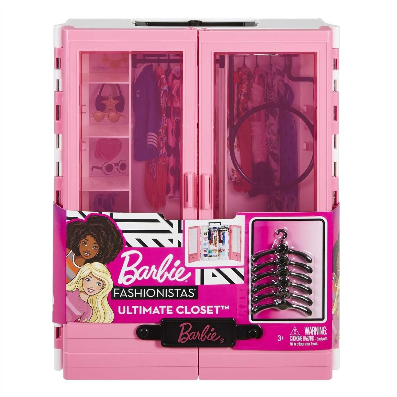 Mattel Barbie Fashionista öltözőszekrény (GBK11)