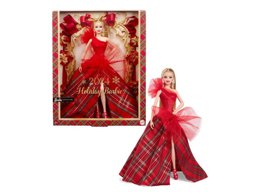 Mattel Barbie Signature Holiday Ünnepi Barbie baba 2024 (HRM61)