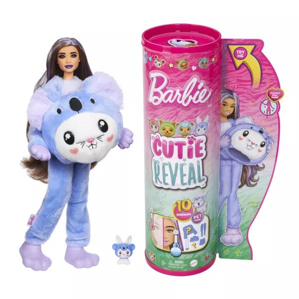 Mattel Barbie Cutie Reveal: Meglepetés baba - Koala baba (HRK22)