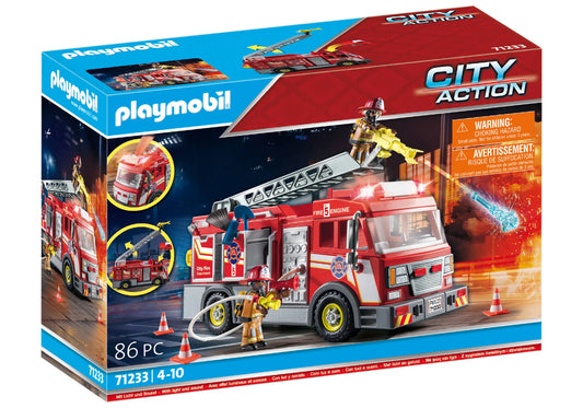 Playmobil City Action Tűzoltóautó US Ambulance játékszett (71233)