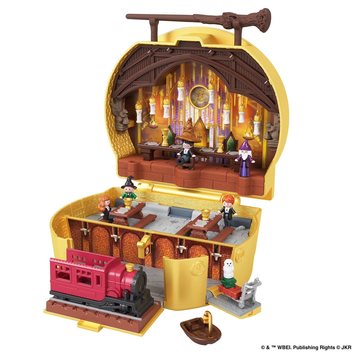 Mattel Harry Potter Polly Pocket Mini figurák és játékkészlet (HRD56)