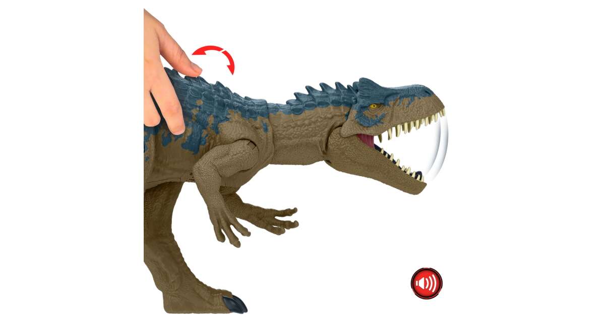 Mattel Jurassic World: Veszedelmes Allosaurus dinoszaurusz figura (HCL91)