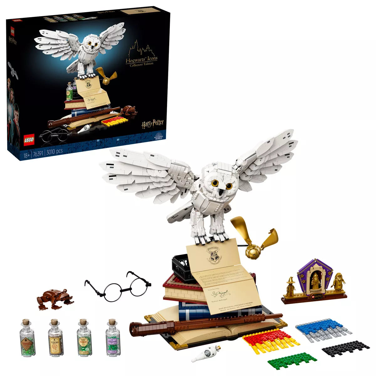 LEGO® ICONS™ - Harry Potter™ - Roxfort ikonok - Gyűjtői kiadás (76391)