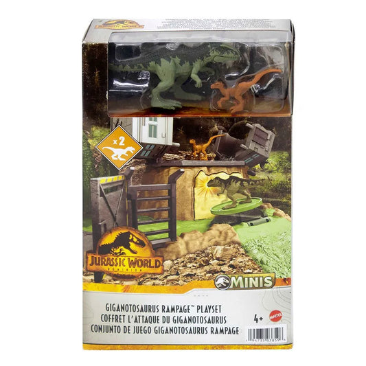 Mattel Jurassic World, Multicolor figurák és kiegészítők készlete (HFF12)