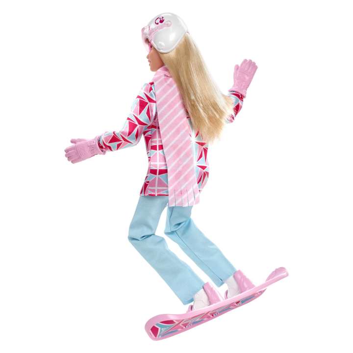 Mattel Snowboard-os Barbie baba (HCN32)