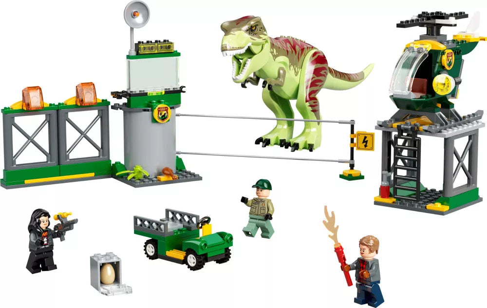 LEGO® Jurassic World - T-Rex dinoszaurusz szökés (76944)