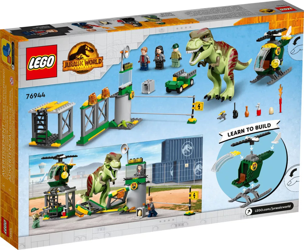 LEGO® Jurassic World - T-Rex dinoszaurusz szökés (76944)