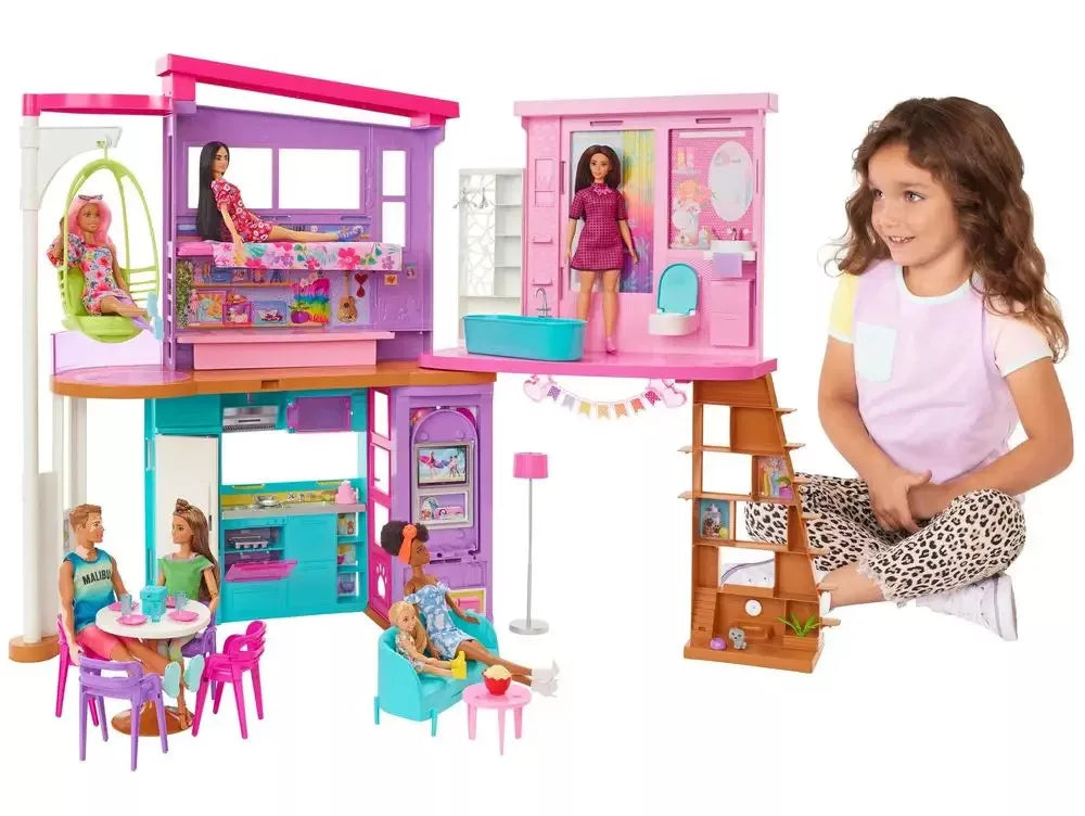 Mattel Barbie nyitható Malibu tengerparti álomház (HCD50)